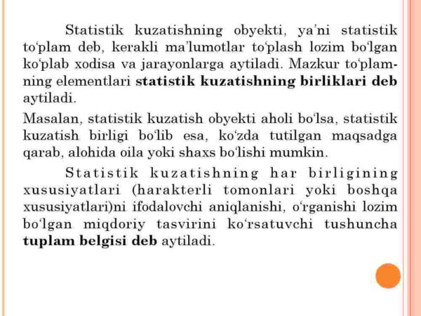 Statistik ma'lumotlarni to'plash nazariyasi va amaliyoti - Image 4