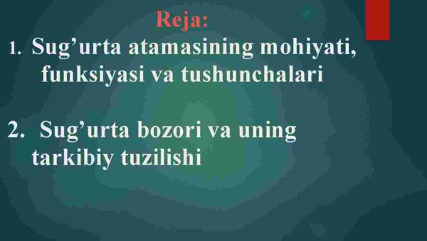 Sug'urta bozorini statistik o'rganish - Image 2
