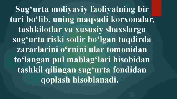 Sug'urta bozorini statistik o'rganish - Image 3