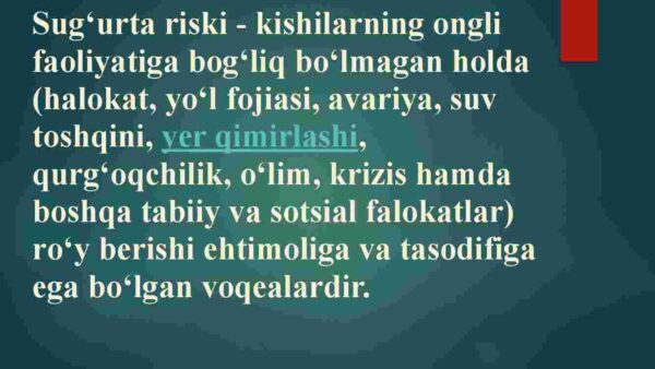 Sug'urta bozorini statistik o'rganish - Image 4