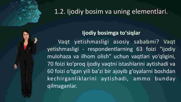 Tana fikrlash. Ijodiy bosim - Image 4