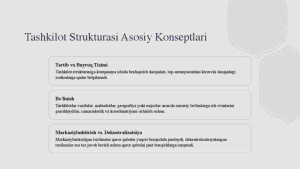 Tashkilotlar va ularni boshqarish - Image 3