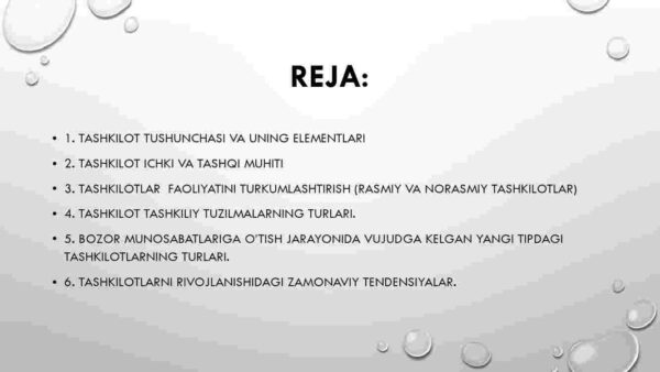 Tashkilotlar va ularni boshqarish - Image 2