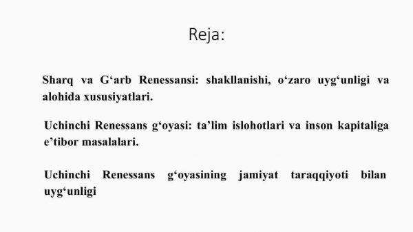 Uchinchi renessans poydevori - Image 2
