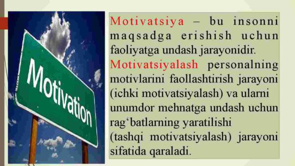 Xodimlarni rag'batlantirish va motivatsiyalash usullari - Image 3