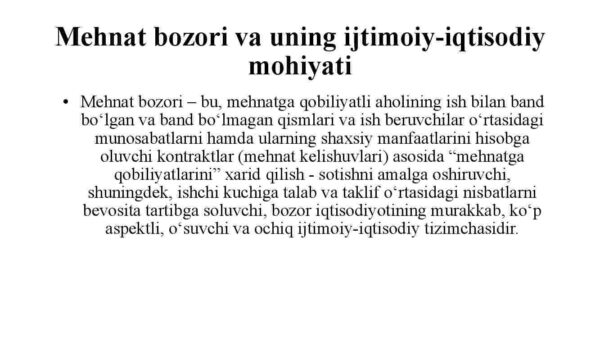 Yashil iqtisodiyotga o'tish jarayonida mehnat bozori: mohiyati, shakllanishi, rivojlanishi - Image 3