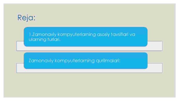 Zamonaviy kompyuterlar, ularning tuzilishi va imkoniyatlaridan foydalanish - Image 2