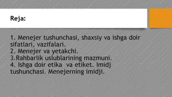 Zamonaviy menejer - Image 2