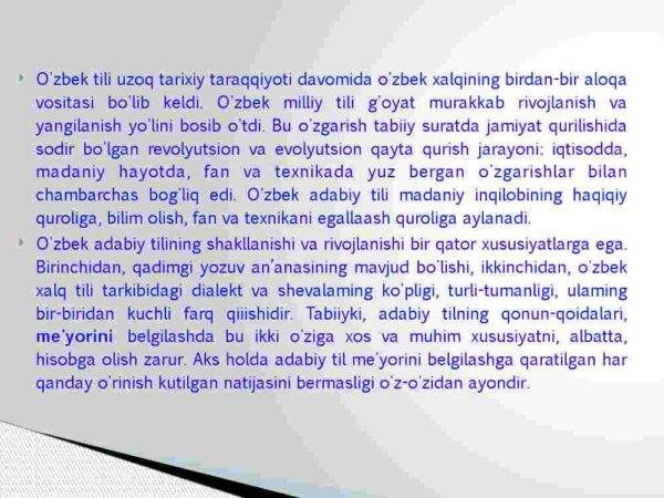 O'zbek adabiy til me'yorlari - Image 4