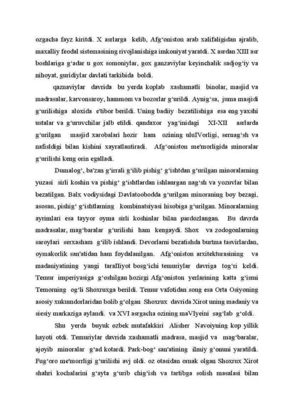 Afg'oniston arxitekturasi - Image 2