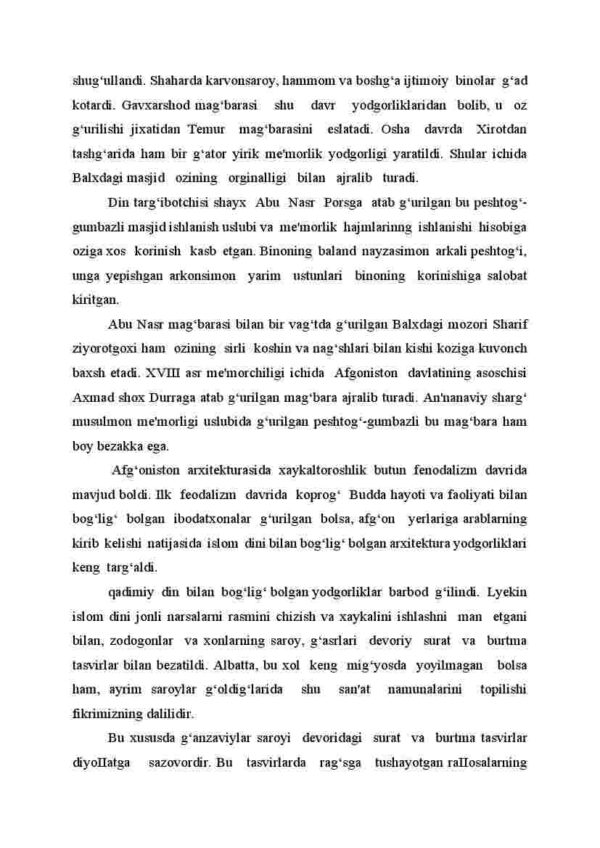 Afg'oniston arxitekturasi - Image 3