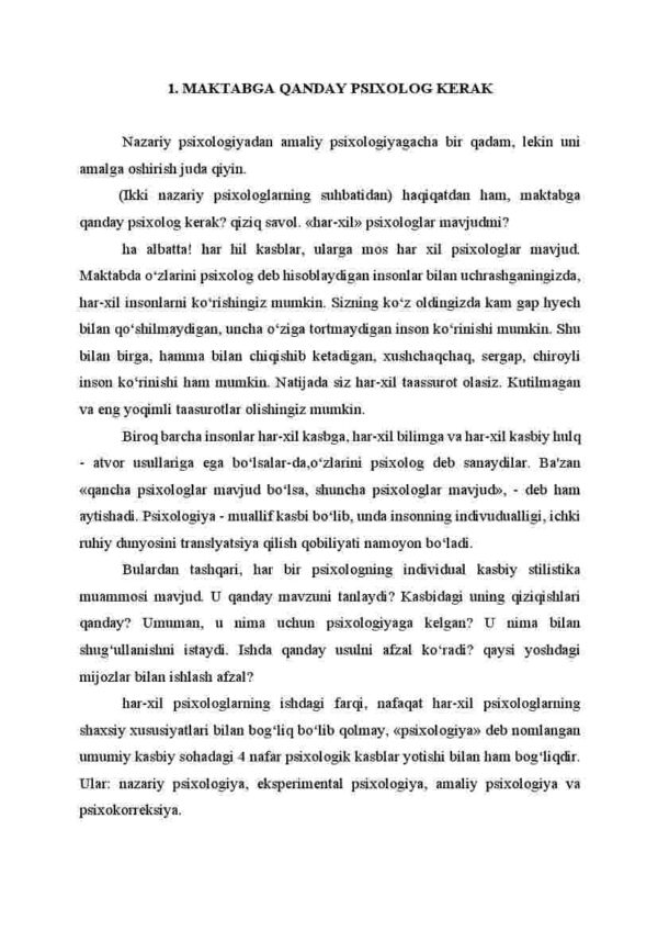 Amaliy psixolog maktabda - Image 2