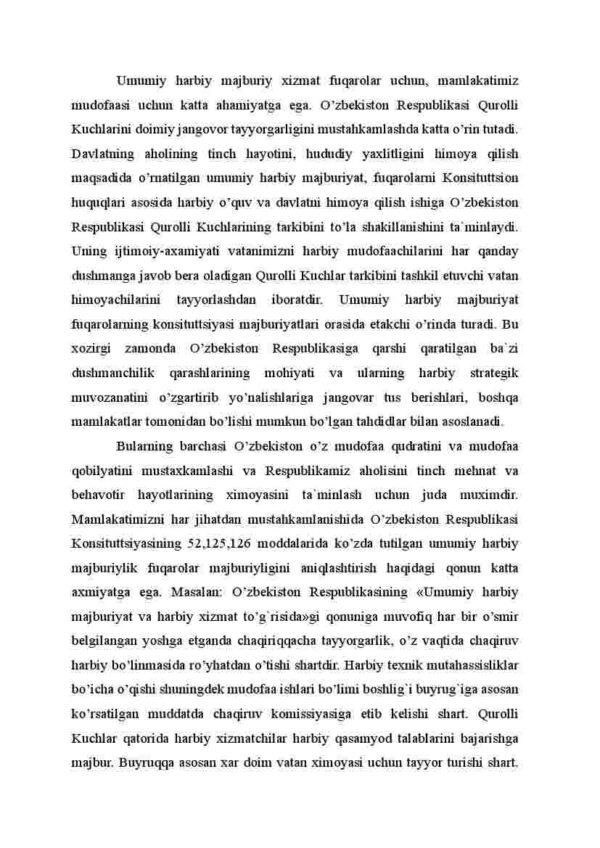 Askarlar, serjantlar va ofitserlar tarkibining harbiy xizmati - Image 2