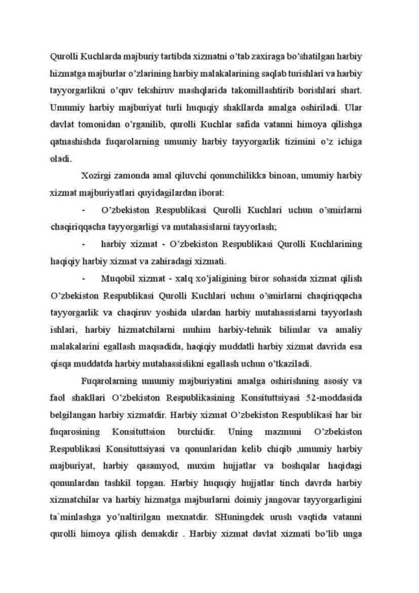 Askarlar, serjantlar va ofitserlar tarkibining harbiy xizmati - Image 3