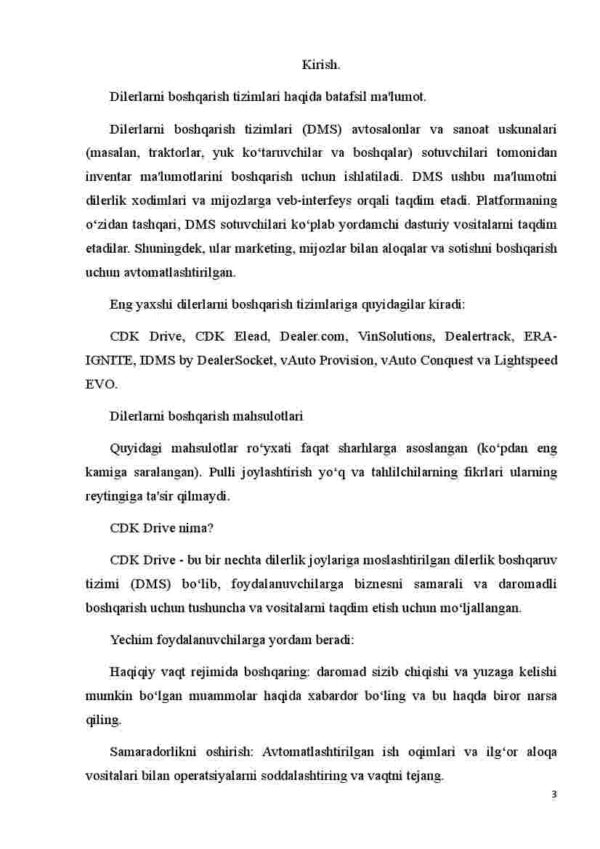 Avtosalonda avtomobil sotib olish tizimi uchun dastur - Image 3