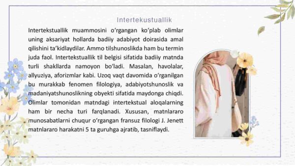 Badiiy matnda intertekustuallik, intermatn, prizident birliklar - Image 3