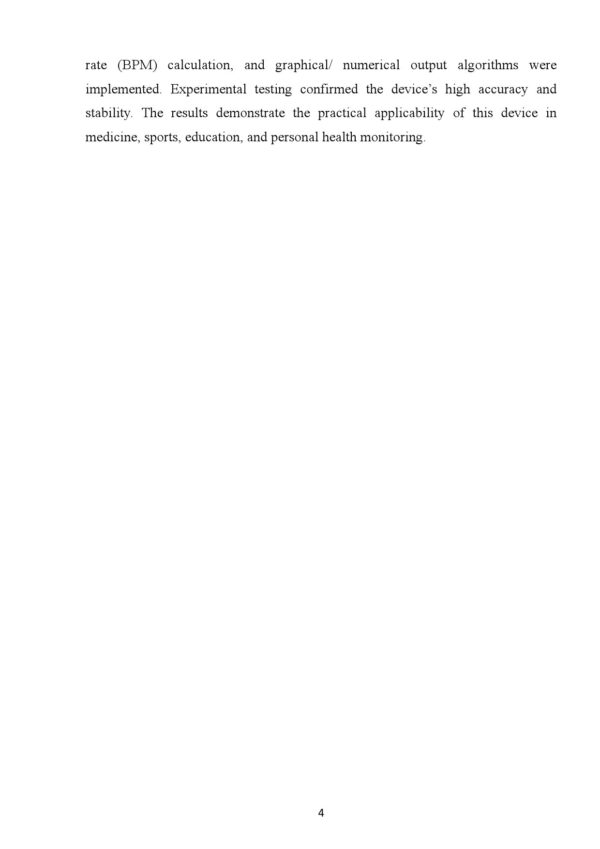 Bioimpulslarni nazorat qilish va o'zgartirgichlarini tadqiq qilish - Image 4