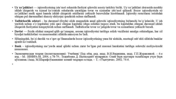 Bozor iqtisodiyotining mazmuni va amal qilishi - Image 4
