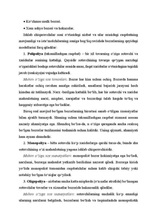 Bozorning turlari va shakllari - Image 3