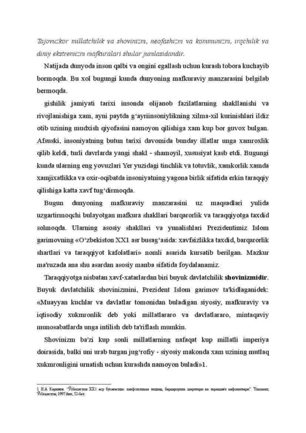 Bugungi dunyoning mafkuraviy manzarasi va globallashuv jarayonlari - Image 3