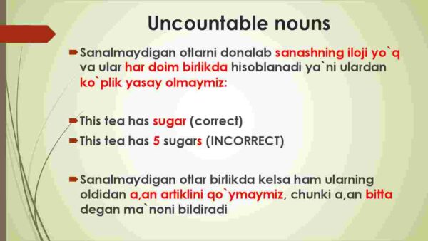 Countable/uncountable nouns. There is/there are. Some any - Image 3