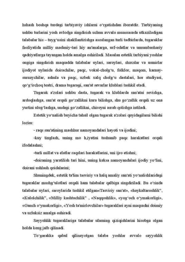 Darsdan tashqari vaqtdagi tarbiyaviy ishlarni tashkil etish shakllari - Image 4