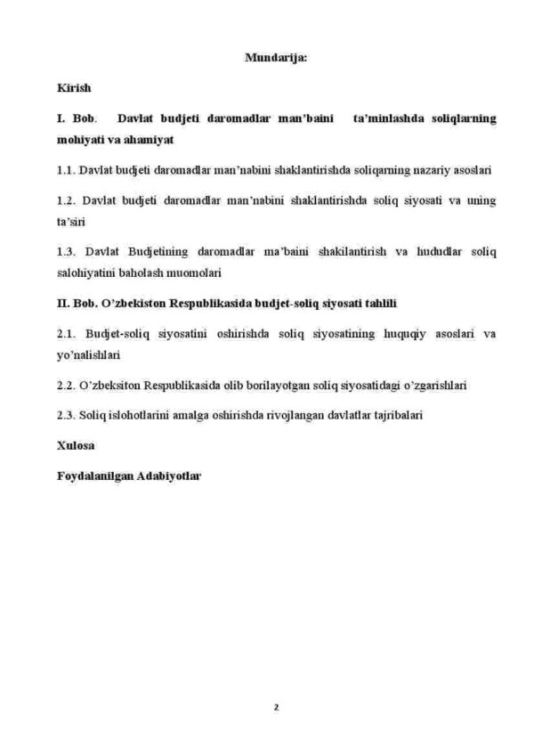 Davlat budjetining daromalari va xarajatlari - Image 2
