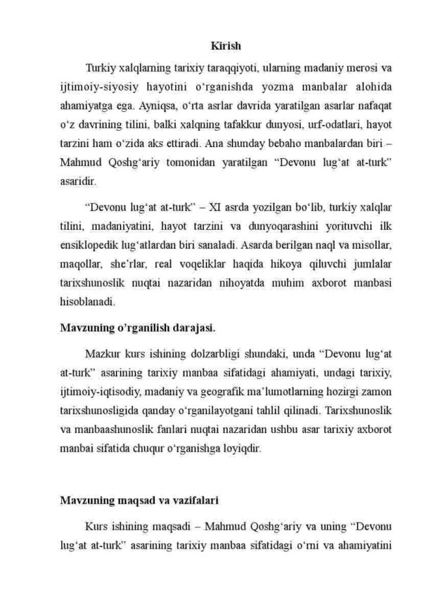 Mahmud Qoshg'ariy "Devonu lug'at at-turk" asari manbaa sifatida - Image 3