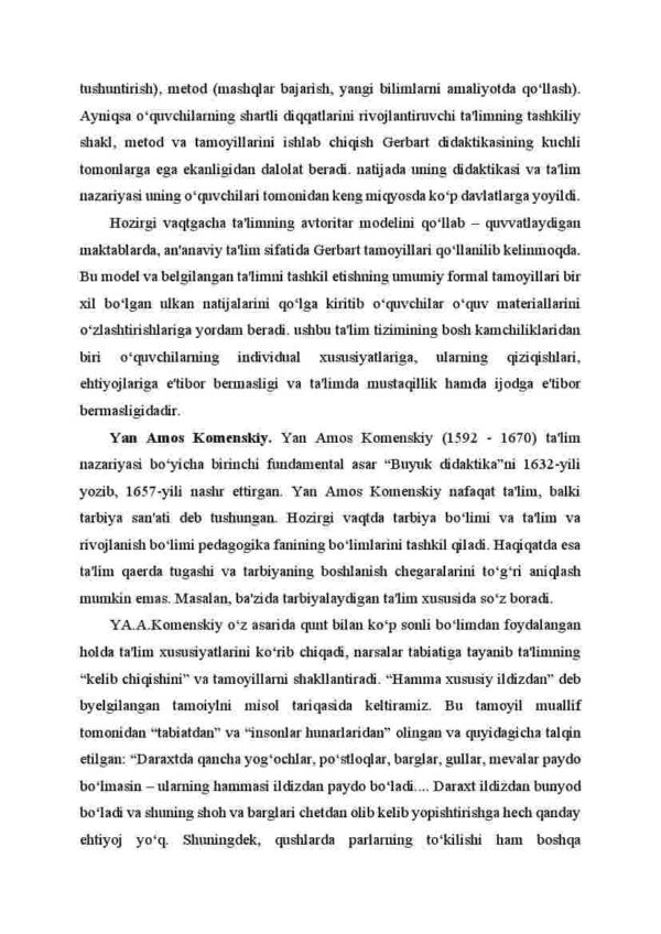 Didaktika mavzusini o'rganishni mustahkamlash uchun didaktik ma'lumotlar - Image 3