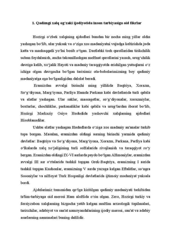 Eng qadimgi davrdan VII asrgacha ta'lim-tarbiya va pedagogik fikrlar - Image 2