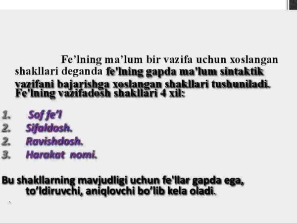 Fe'lning o'zgalovchi kategoriyalari - Image 4