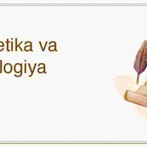  Fonetika va fonologiya