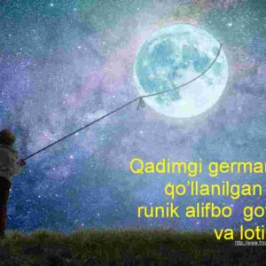 Qadimgi german tillarida qo'llanilgan alfabitlar runik alifbo  got  alifbosi va lotin alifbosi