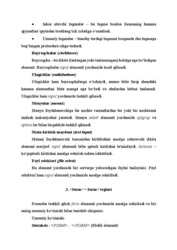 HTML formalar - Image 3