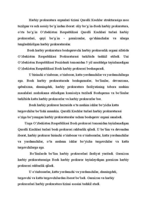 Harbiy adliya va surishtiruv organlari. Jinoiy ish yuritish - Image 3