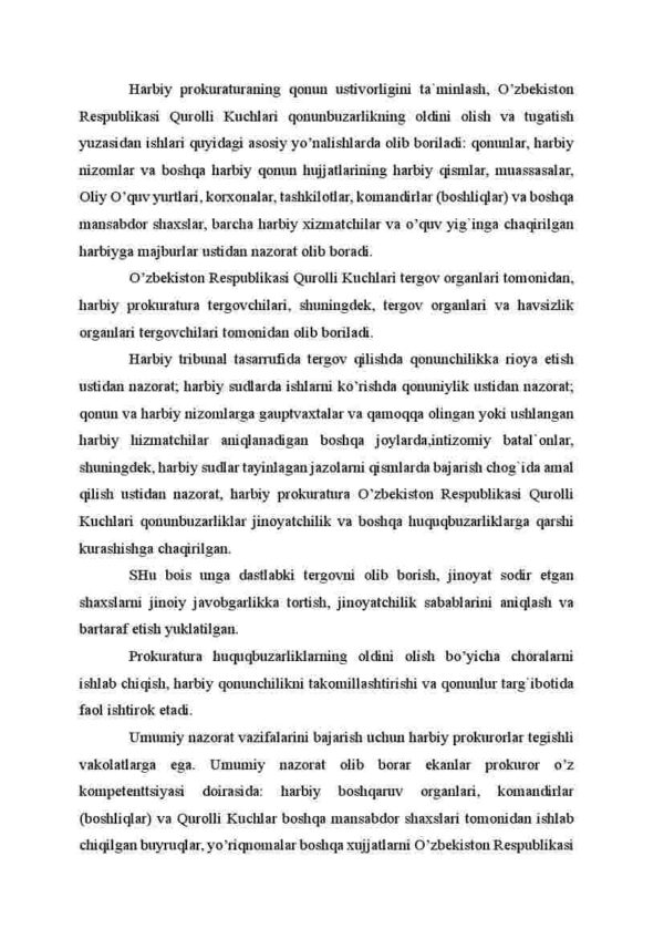 Harbiy adliya va surishtiruv organlari. Jinoiy ish yuritish - Image 4