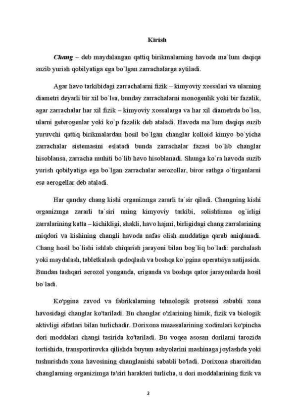 Havodagi changni tekshirish usullari - Image 2