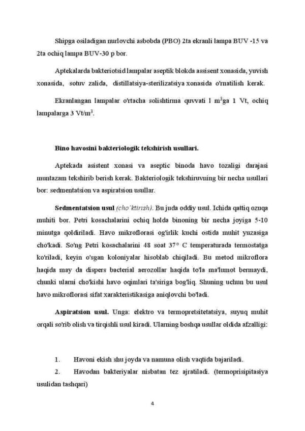 Havoni mikroblar bilan ifloslanganligim aniqlash usullari - Image 4