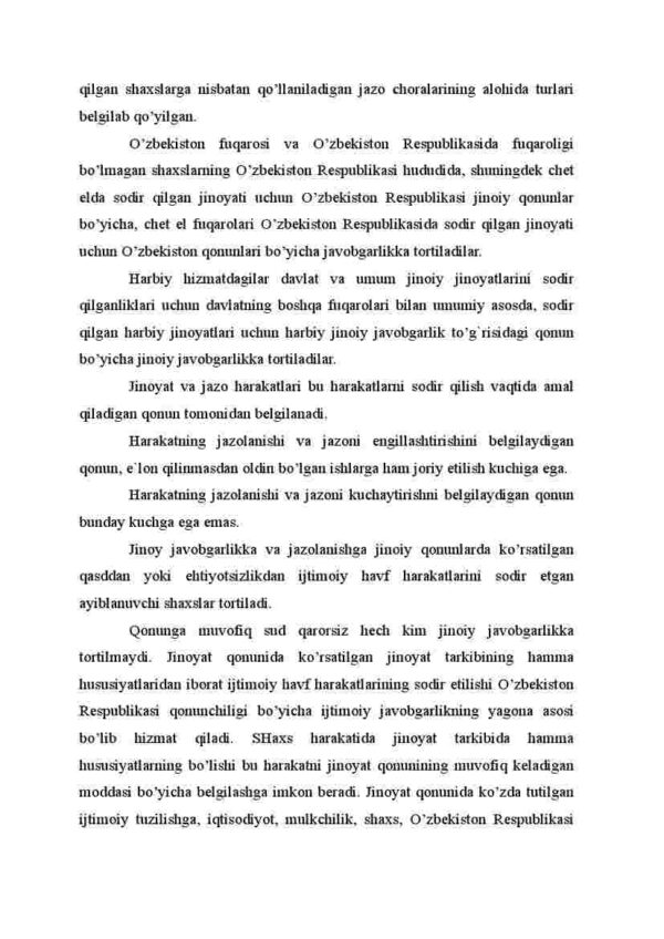 Huquqbuzarliklarga qarshi kurash. Harbiy hizmatchilar va harbiy o'quv yig'inlarga chaqirilganlarning javobgarligi - Image 3