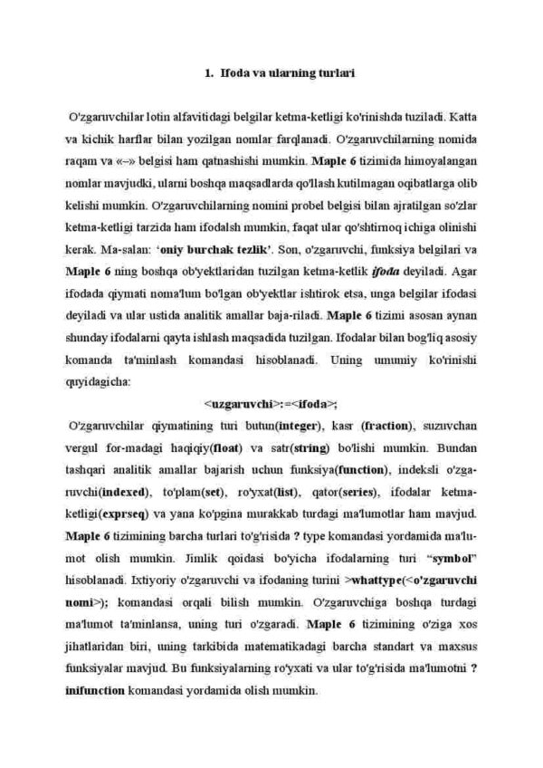 Ifodalarni qayta ishlash komandalari - Image 2