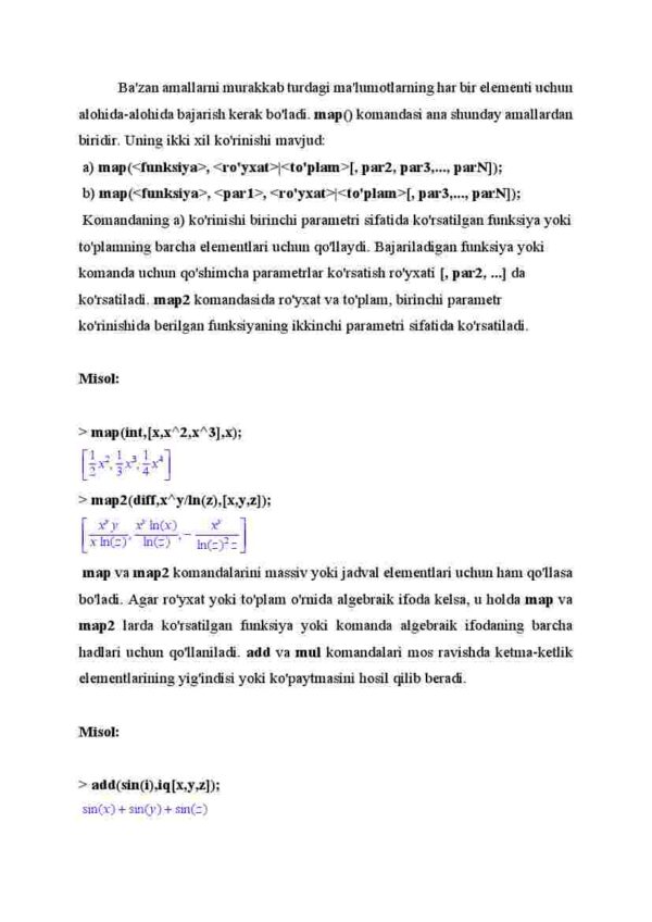 Ifodaning tarkibiy qismlari va ular ustida amallar - Image 2