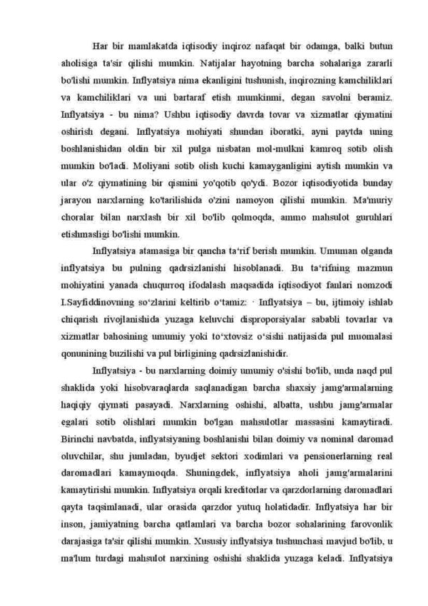 Inflatsiya jarayonlari tahlili - Image 3