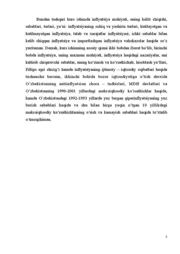 Inflyatsiya mohiyati, uni bartaraf etish imkoniyatlari - Image 4