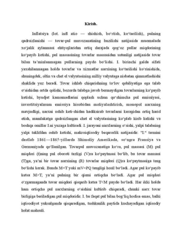 Inflyatsiya va aksinflyatsiya siyosati - Image 3