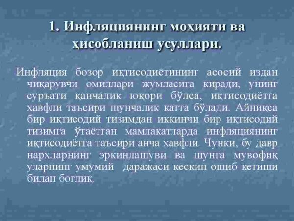 Inflyatsiya va antiinflyatsiya siyosati - Image 4