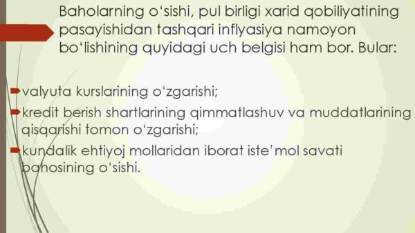 Inflyatsiya va inflyatsiya qarshi siyosat - Image 4