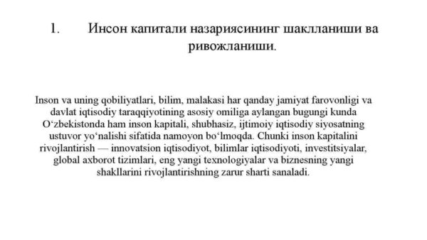 Inson kapitali va inson taraqqiyoti - Image 3