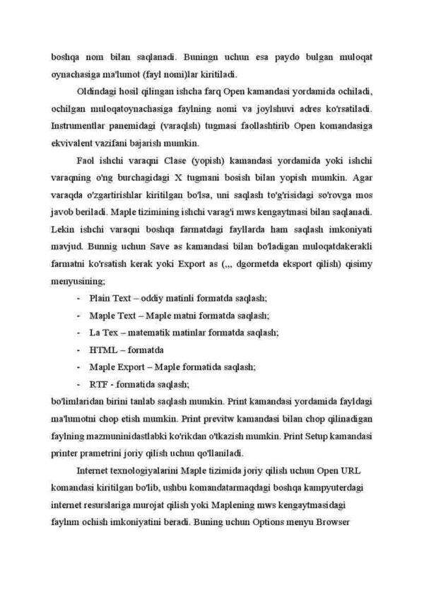 Interfeysning boshqarish menyulari - Image 4