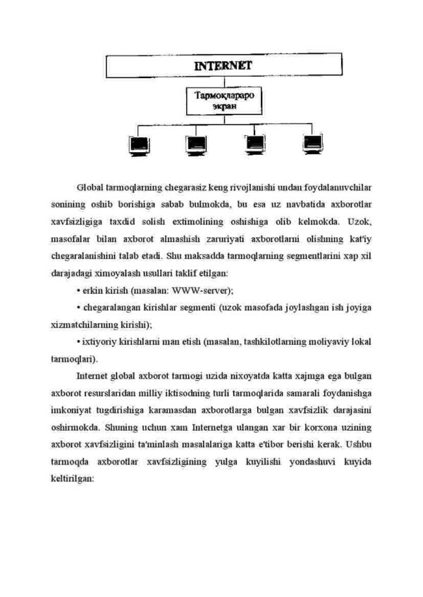Internetda axborotlar xavfsizligini ta'minlash asoslari - Image 3