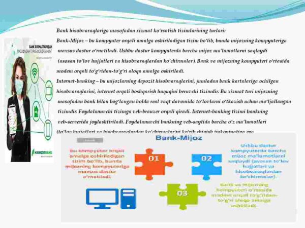 Internet banking mazmuni iqtisodiy ahamiyati va amal etish mehanizmi - Image 4